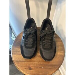 Kizik Black Milan Comfortable Breathable Woven Sneakers Women's Size 8 men's 6.5